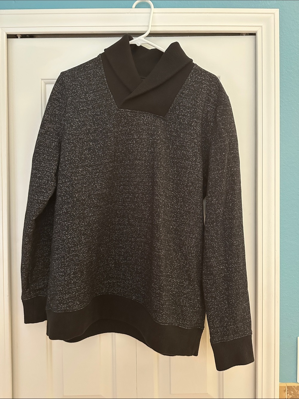 H&M Men's Black & Charcoal Turtleneck Sweater